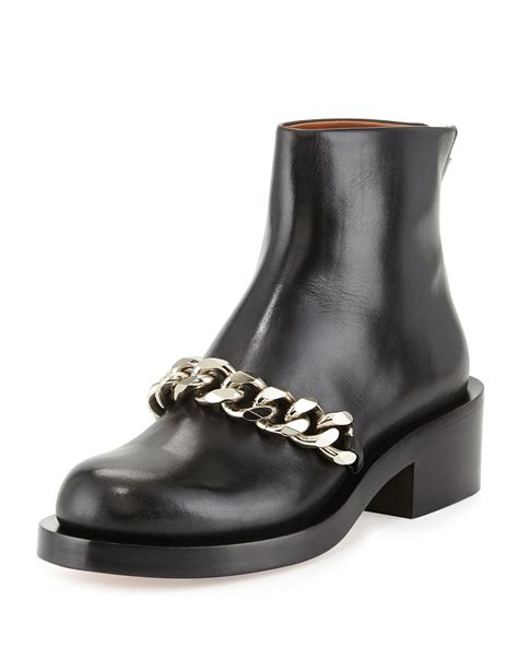 givenchy ankle boots with chain|givenchy ankle boots men's.